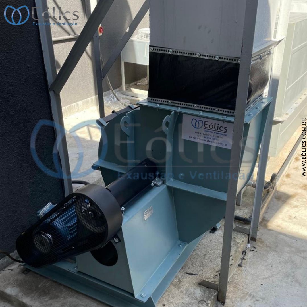 Serviço de ventilação industrial 4